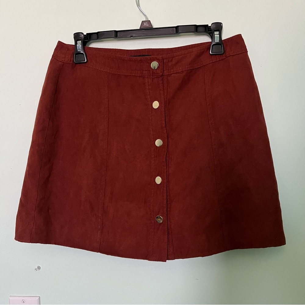 Soft Burgundy Skirt